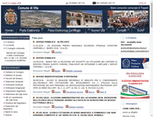 Tablet Screenshot of comune.vita.tp.it